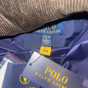 Polo Ralph Lauren Boys Navy Quilted Coat